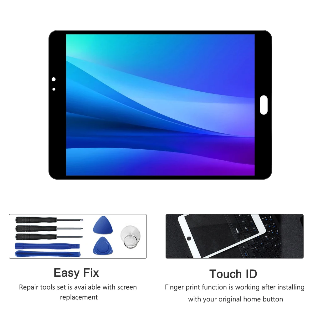 100% протестированный T710 ЖК-дисплей для Samsung GALAXY Tab S2 8 0 2015 WiFi T715 3G с сенсорным