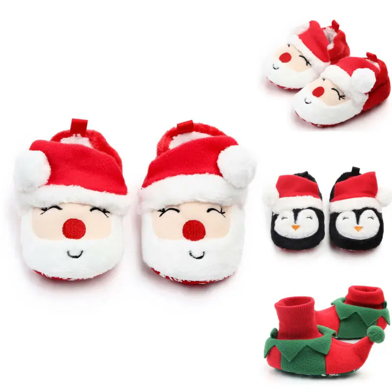 

Baby Girl Boy Anti-slip Socks Cartoon Newborn Slipper Shoes Boots 0-12 Months