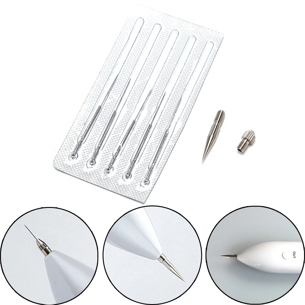 

Removal Wart Tag Tattoo Removal Pen Needles Spot Remover Dedicated Needles for Laser Freckle Removal Machine Skin Mole