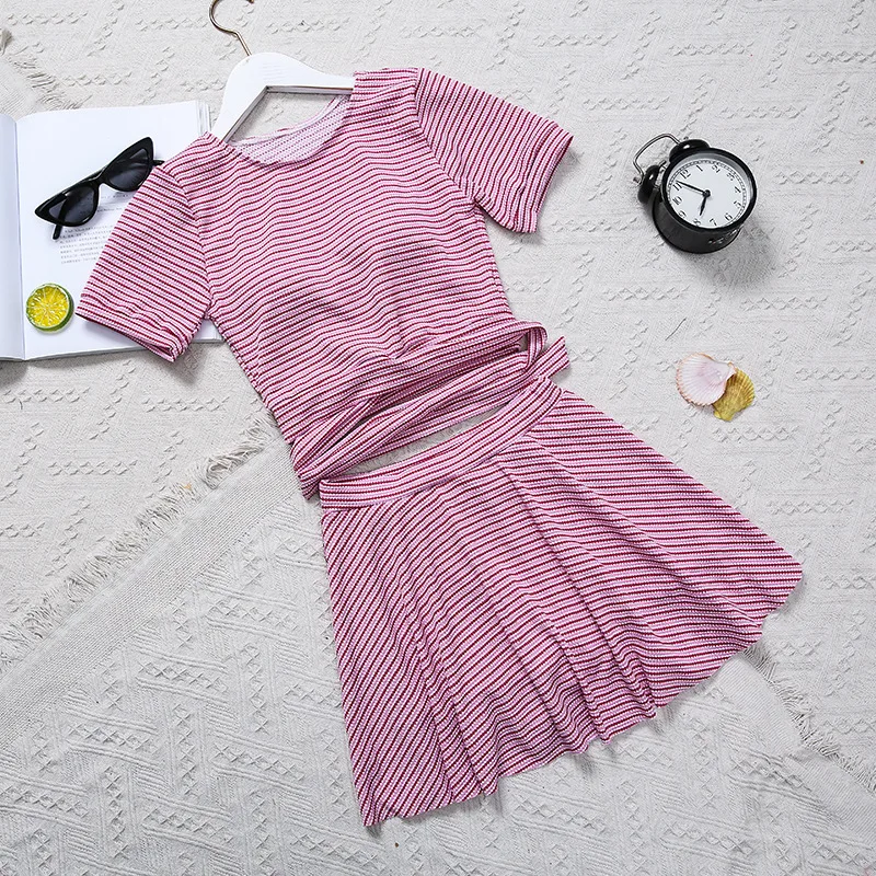 2020 корейский стиль Феи студенческий купальник живота покрытие тонкий высокая