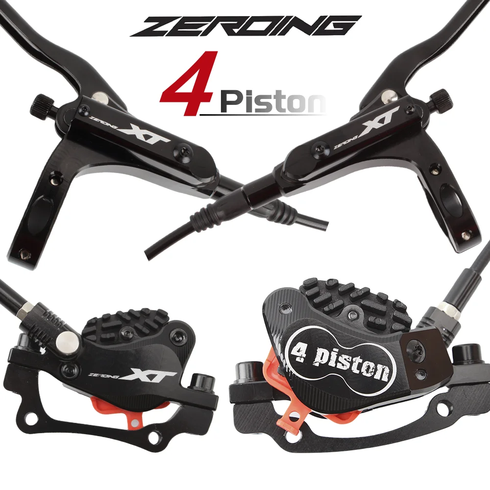 ZEROING MTB 4 поршневой гидравлический дисковый тормоз XT с охлаждающими полностью