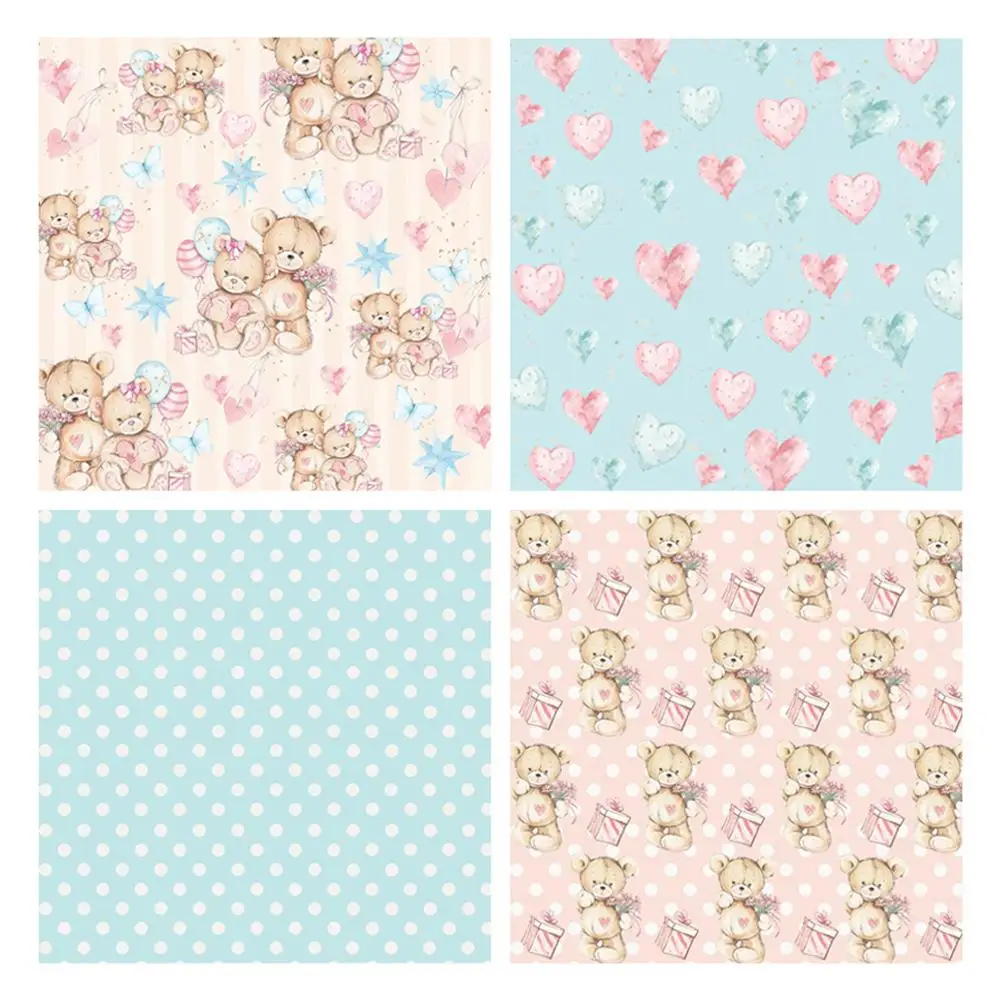 Бумажные подкладки для скрапбукинга 24 листа|Декоративные доски| |