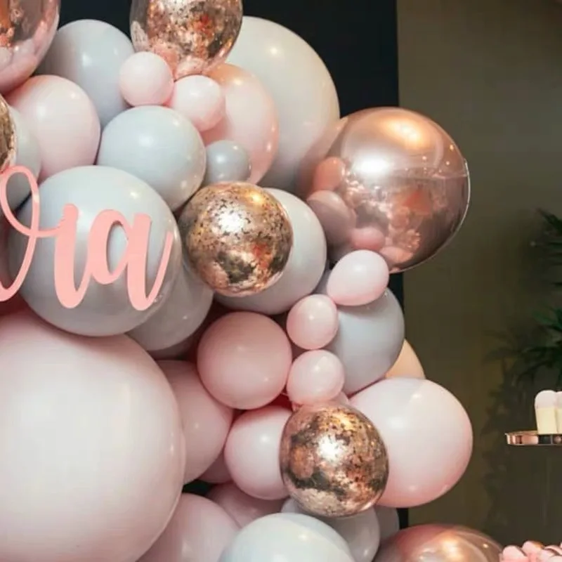 Globos de l&aacute;tex con lentejuelas doradas, decoraci&oacute;n para fiesta de cumplea&ntilde;os, Baby Shower, exposici&oacute;n de g&eacute;nero, suministros de decoraci&oacute;n de boda, accesorios de globos-4
