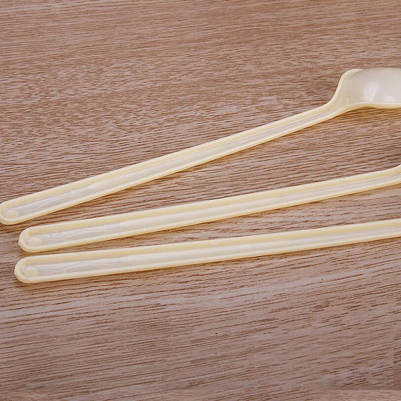 100 шт. в упаковке пластиковая посуда одноразовая ложка для девочек