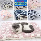 Кровать для домашних животных, кошек, собак, утолщенная мягкая подстилка, коврик, подушка, домашний портативный моющийся коврик, сохраняет тепло SMLXLXXLXXXL