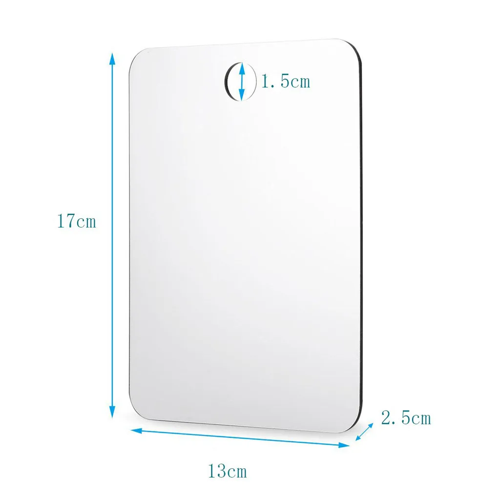 1 шт. безтуманное дорожное зеркало аксессуары для ванной комнаты инструмент