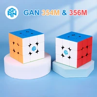 gan 356 m magnetic magic speed cube gan stickerless gan354m magnets professional gan356 m puzzle gans cubes gan magnetic cube
