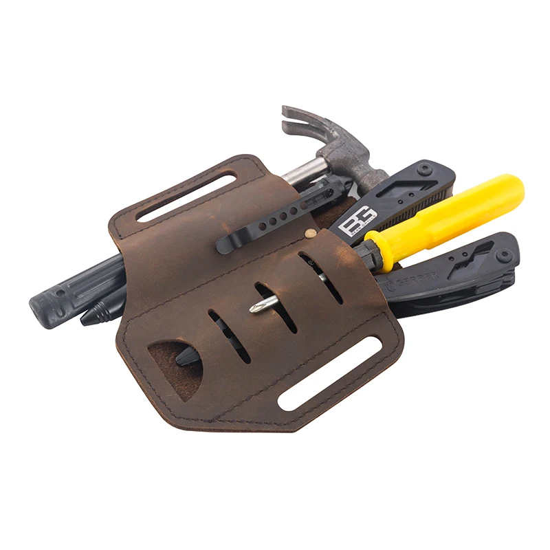 Тактический инструмент для повседневного использования кожаный чехол выживания