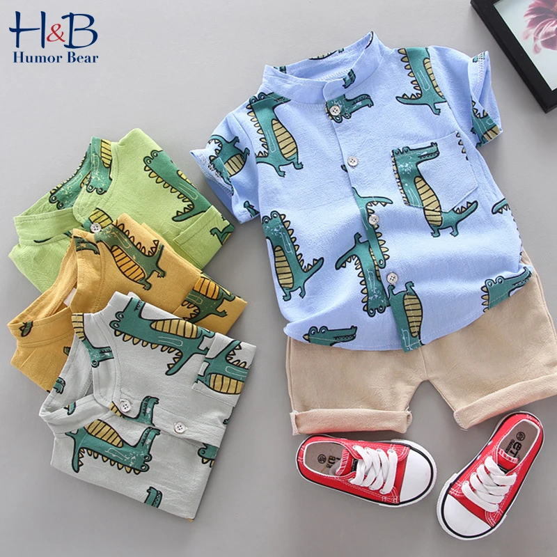 

Костюм Humor Bear летний из двух предметов для мальчиков 0-4 лет