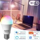 Умная Светодиодная лампа с Wi-Fi, E27, 85-265 в