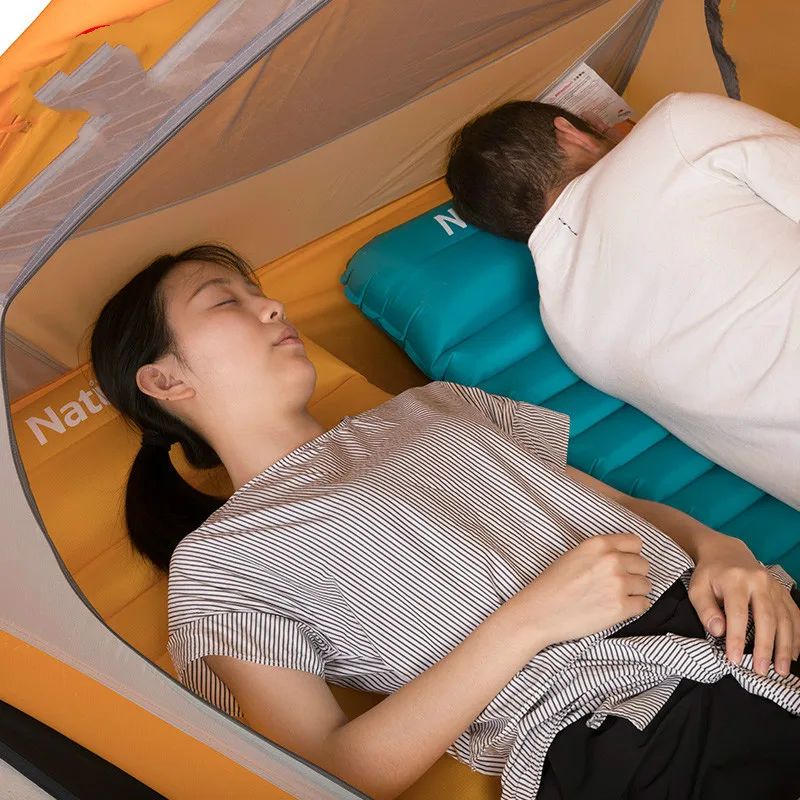 Водонепроницаемая палатка для кемпинга 20D силиконовая 1 2 человека двухслойная