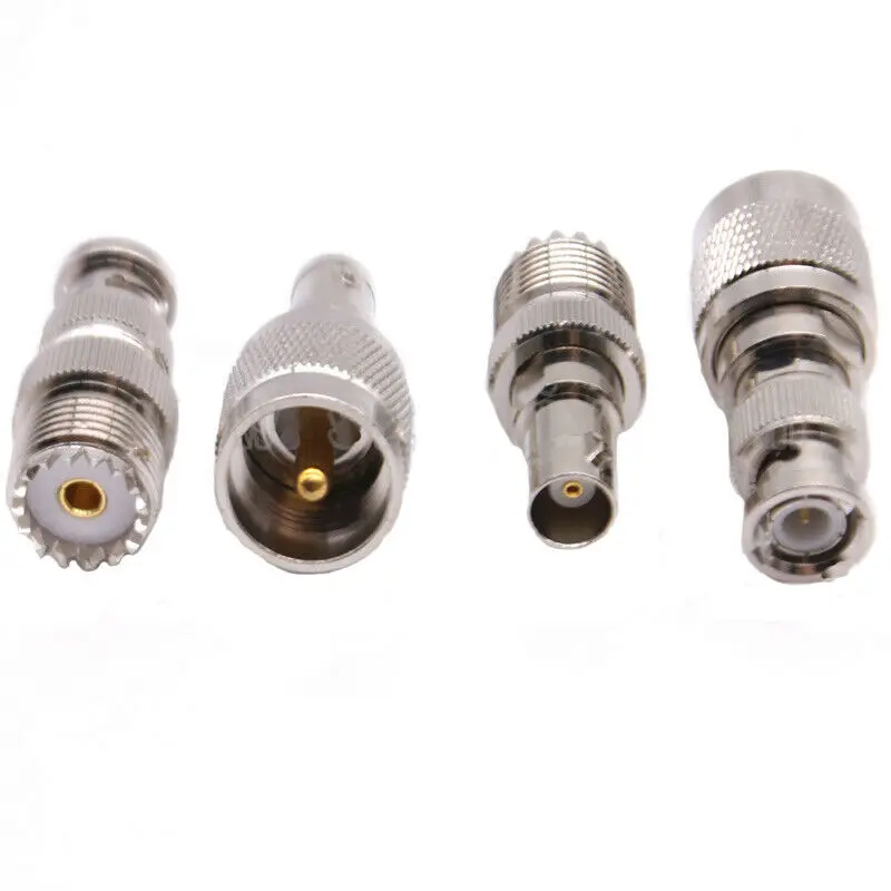 

UHF PL259 SO239 к BNC Штекерный Разъем RF коаксиальный Соединительный адаптер