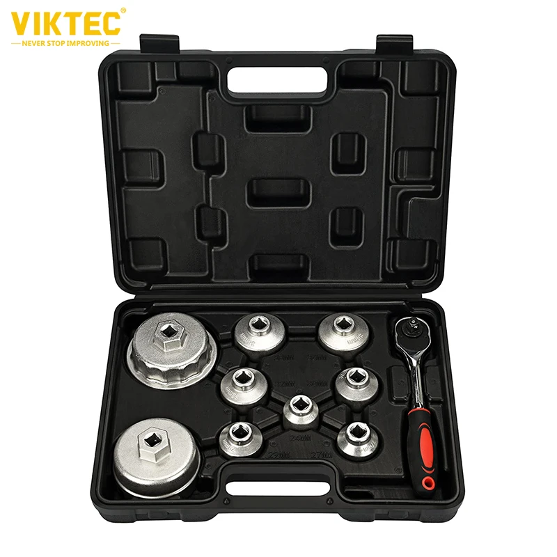 Cap Wrench Metric 10pcs Socket Set Tool Kit 24mm-65mm For Bm