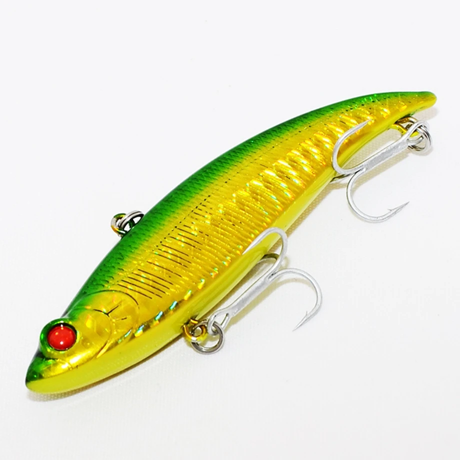 Вибрирующие рыболовные приманки Пластиковые жесткие VIB в соленой воде