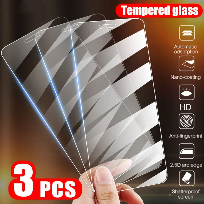 

Full Tempered Cover Protective Glass On For iPhone 12 11 Pro XS Max XR X Screen Protector For iPhone 7 8 6 6s Plus SE 5 5S Glass