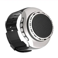 u6 wrist watch bt speaker card with radio fm portable outdoor sports running led colorful 32gb memory card high quality durable