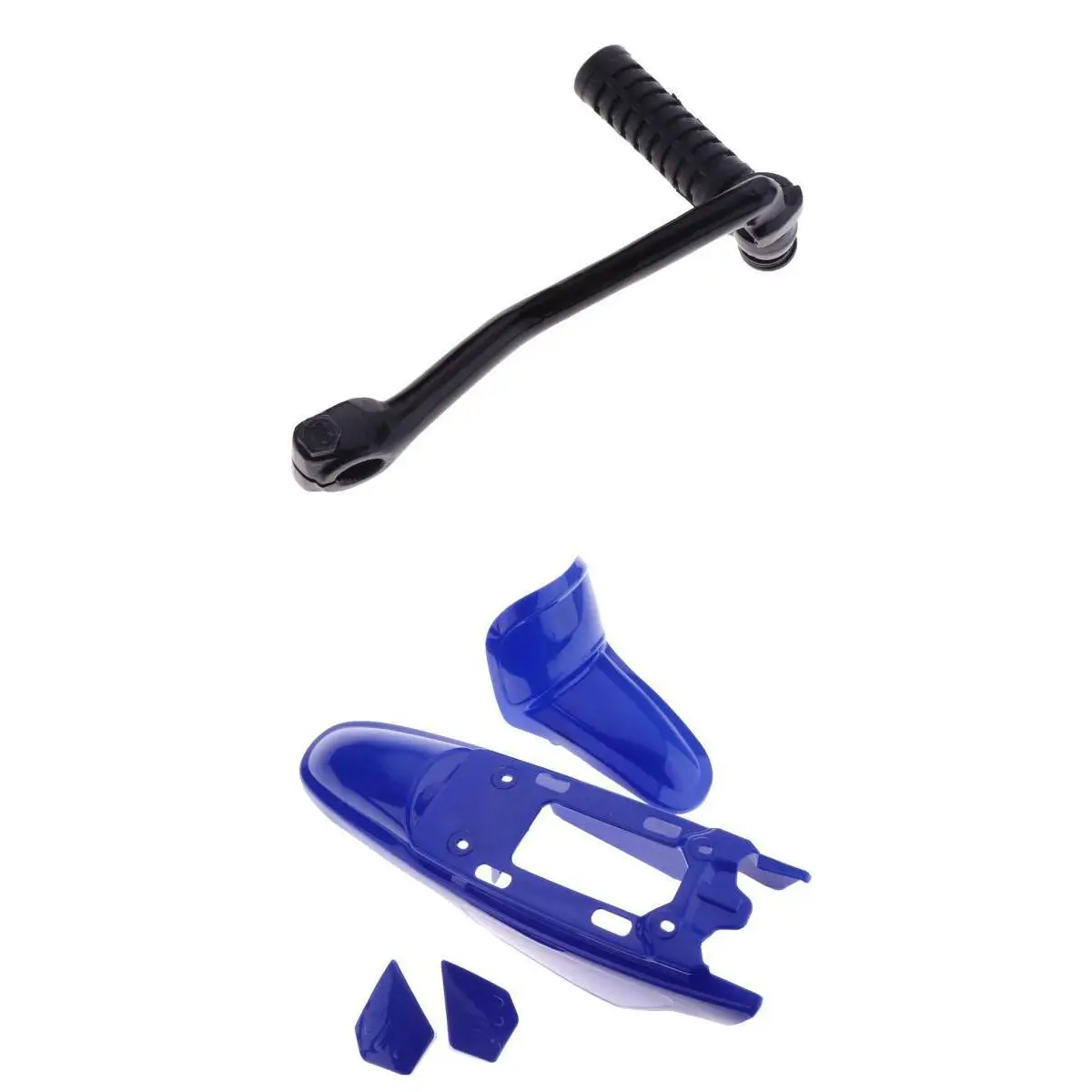 Kick Start Starter Lever Gear &amp Plastic Fender Fairing Kit for Yamaha PW 50 | Motorcycle Mudguards
