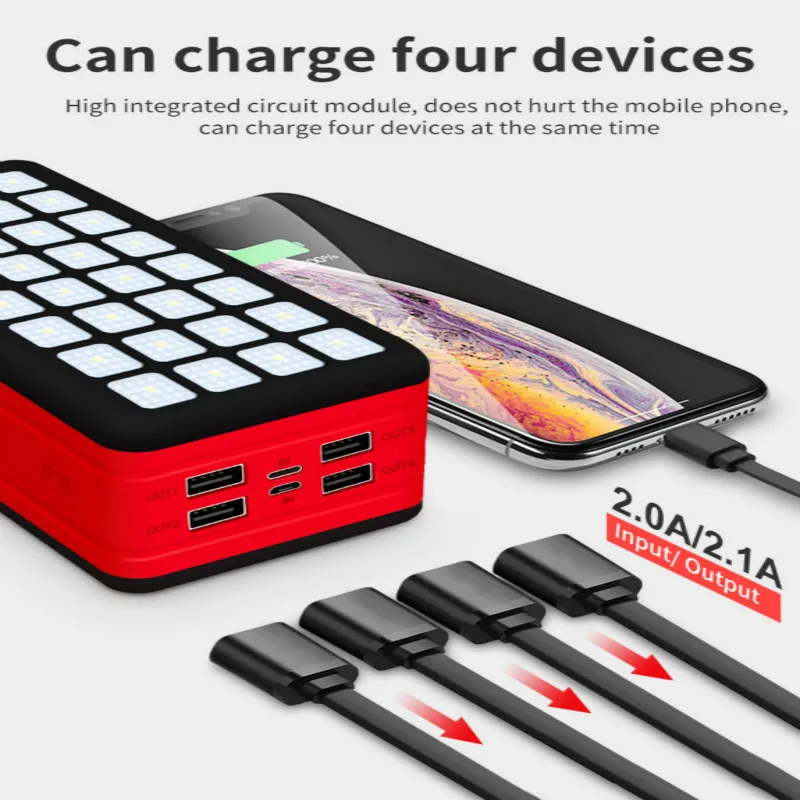 Внешний аккумулятор на 99000 мА · ч с 4usb-портами | Мобильные телефоны и аксессуары