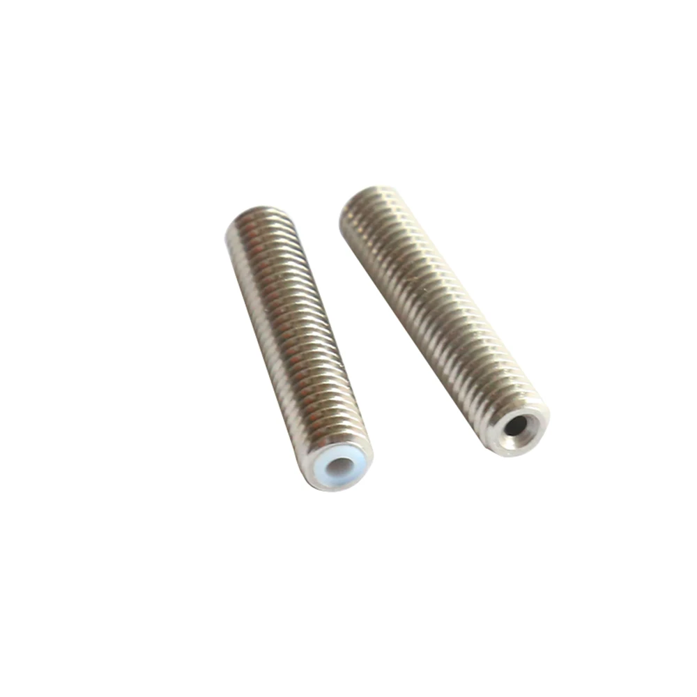 

2pcs MK8 M6 * 40mm Stainless Steel Nozzle Extruder Throat Tubes Pipes for 1.75mm Filament 3D Printer Parts