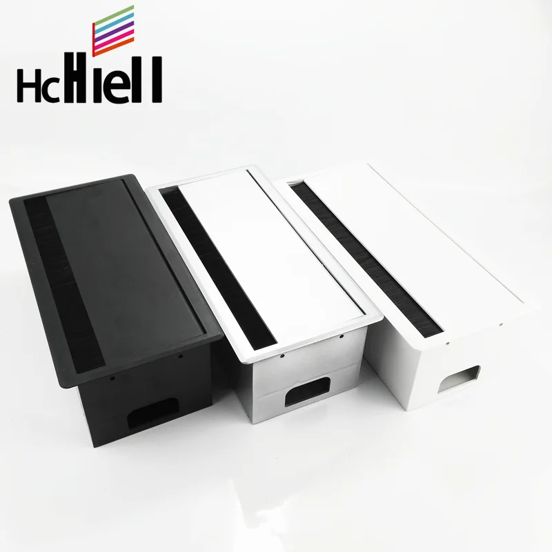 Крышка из АБС-пластика с отверстиями для рабочего стола 86 мм панельная розетка