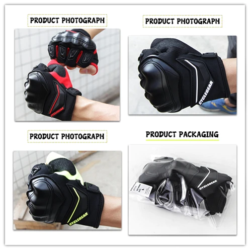 Новые мотоциклетные перчатки с полупальцами для мотокросса Guantes Motocicleta