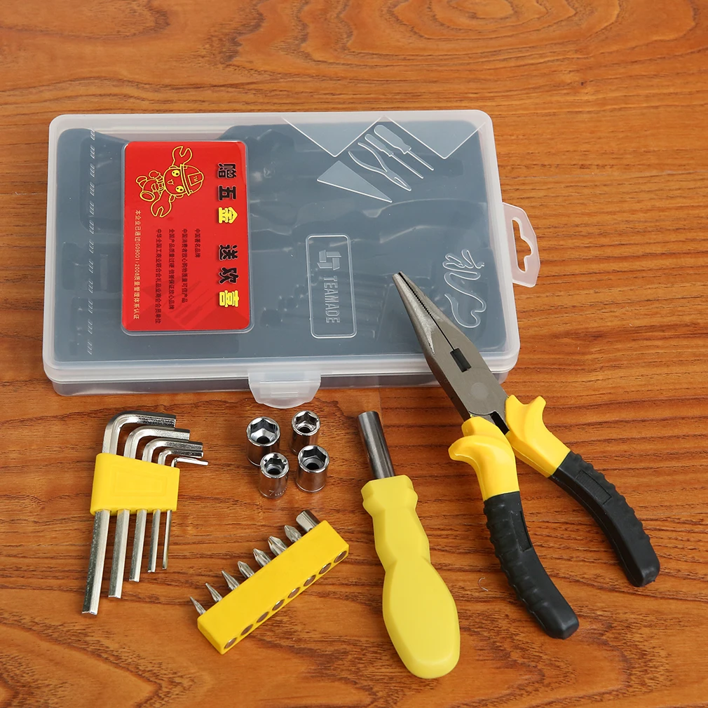 

Universal 20 in 1 Multifunctional combined Tools Set for Car Home Use