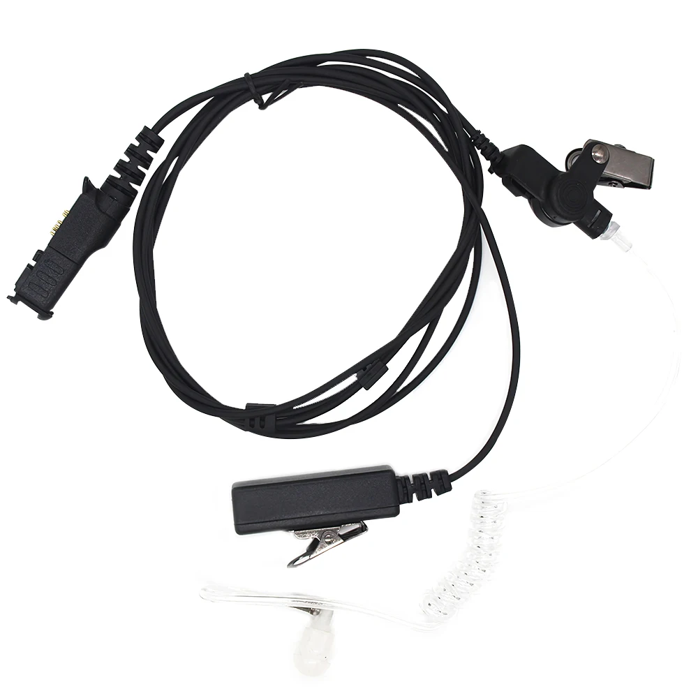Двусторонняя радиостанция Walkie-Talkie Earhook подходит для Motorola DP2400 XiR P6620 MTP3250 MTP3200