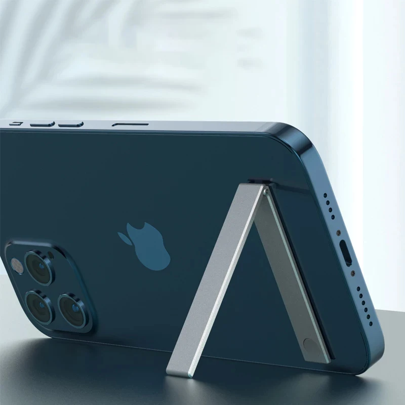 

Portable L Shaped Phone Holder Foldable Aluminium Alloy Metal Smartphone Socket Universal For IPhone Samsung Xiaomi Phone Stand