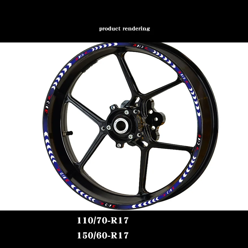 

Motorcycle Special Modification Creative Wheel Sticker Hub Rim Decorative for Bmw G310r