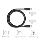 Кабель USB C к USB C 100 Вт PD Быстрая зарядка Тип C кабель для передачи данных совместимый с MacBook Air iPad Pro Huawei P40 P30,Dell,Lenovo, дисплей