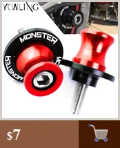 Для поездок на мотоцикле Ducati MONSTER 695 696 795 796 797 821 1200 1200S 1100/S/EVO 7/" Мотоцикл с ЧПУ руль ручной акустическая система класса гелевая ручка