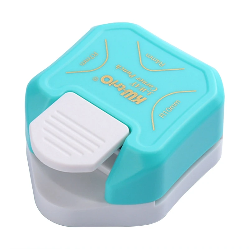 

Blue R4 R7 3 In 1 Corner Rounder Paper Punches Border Punch Round Corner Paper Cutter Card Scrapbooking For DIY Handmade Crafts
