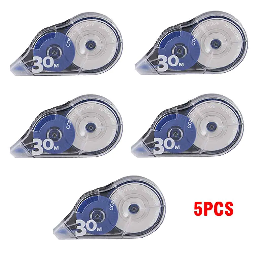 

5pcs 30m Safe School Office Pocket Journal Student Supplies Writing Mini Scrapbooking Stationery Kids Gift Correction Tape