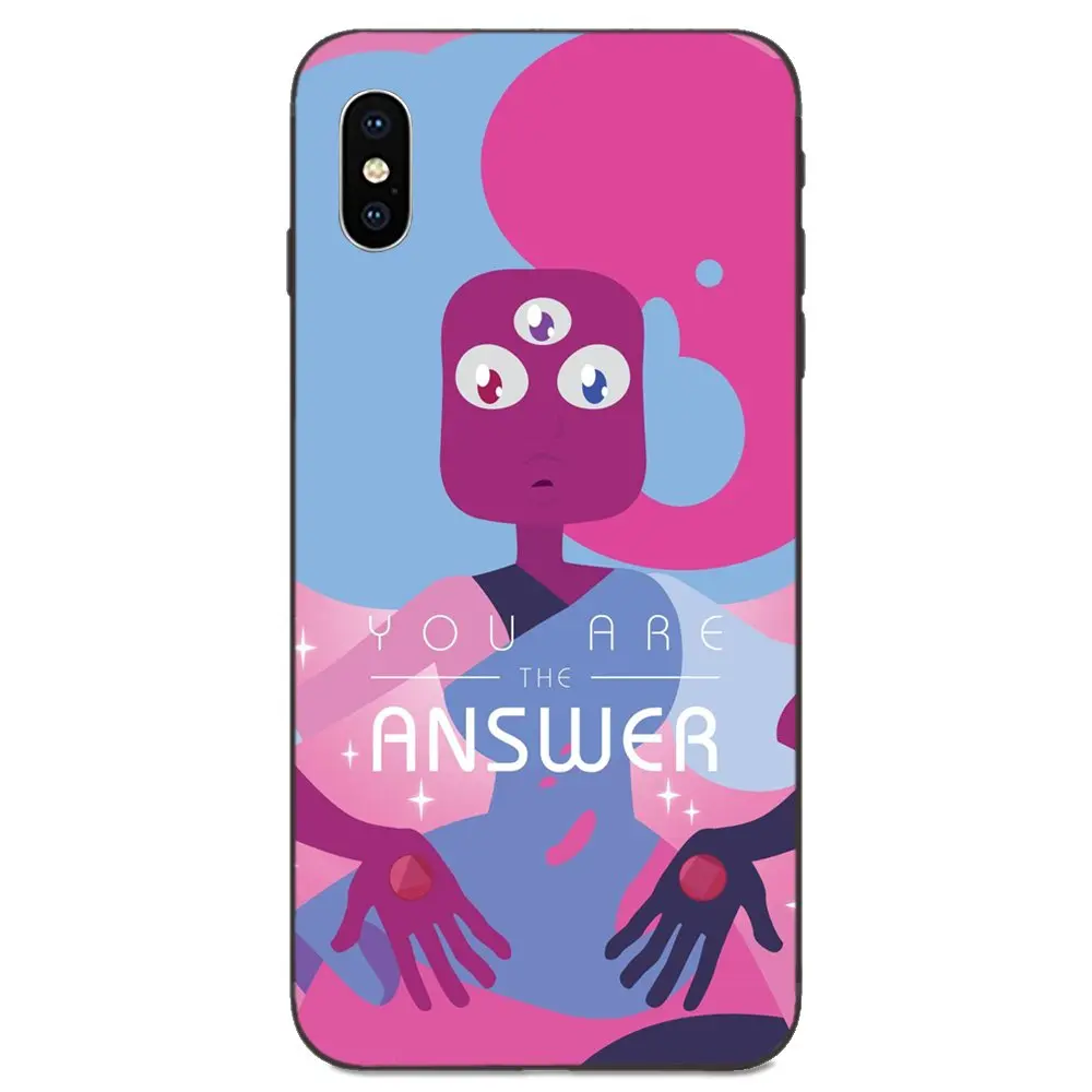 Футболка с забавным мультипликационным принтом Вселенная Стивена гранат для Galaxy