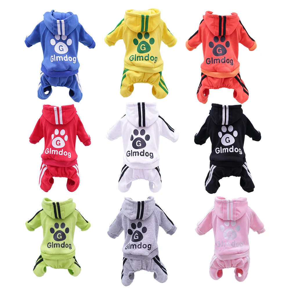 Одежда для собак зимние теплые куртки щенков мягких Комбинезоны домашних