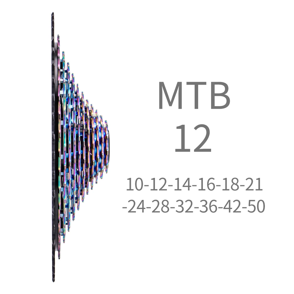 Кассета ZTTO MTB 12 Скоростей 10 50T Ультралегкая кассета Ultimate S 52T XD 378g ulт Звездочка K7 В s