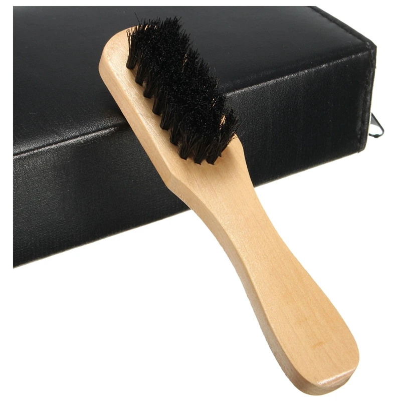 Hot Sale Shoe Shine Care Kit Black &amp Neutral Polish Brush Set for Boots Shoes Sneakers | Дом и сад