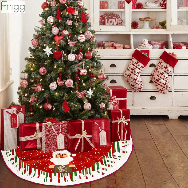 Санта Клаус 2020 коврик под рождественскую елку из искусственного меха