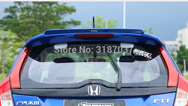 Неокрашенный спойлер из АБС-пластика для Honda GK5 Fit / Jazz 2014 2015 2016 2017 1 шт. | Автомобили