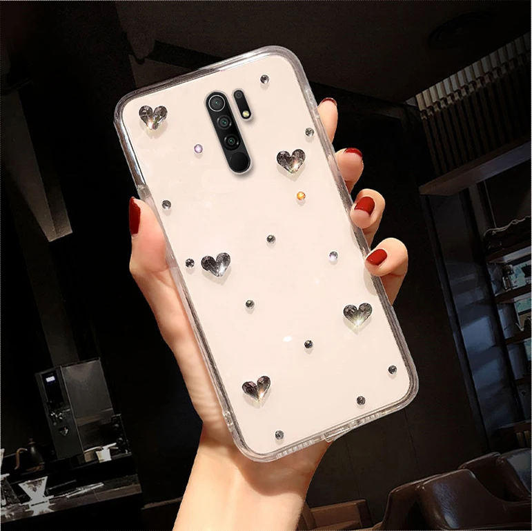 

Phone Case For Xiaomi Redmi 8 8A 7 7A 6 6A Pro Transparent Silicone Soft Case Cover For Redmi Note 8 7 6 Pro Diamond Funda