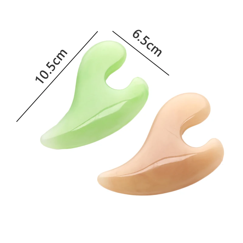 

1Pcs Beeswax Guasha Massage Scraper Face Massager Acupuncture Gua Sha Board