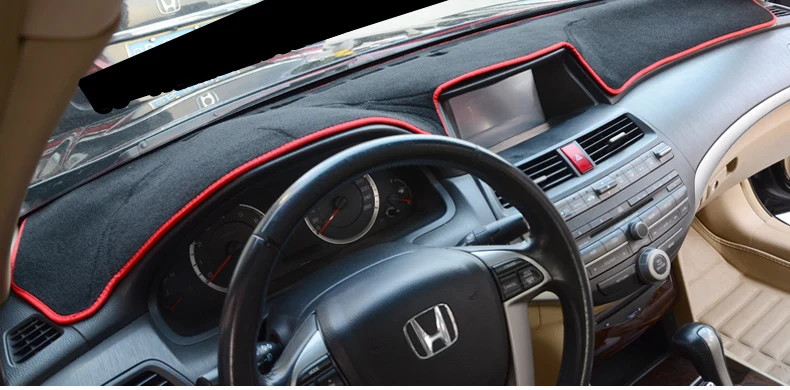 Lsrtw2017 коврик для приборной панели автомобиля лобового стекла для honda accord 8th 2008 2009 2010 2011 2012 2013 или антибликовым покрытием ковер