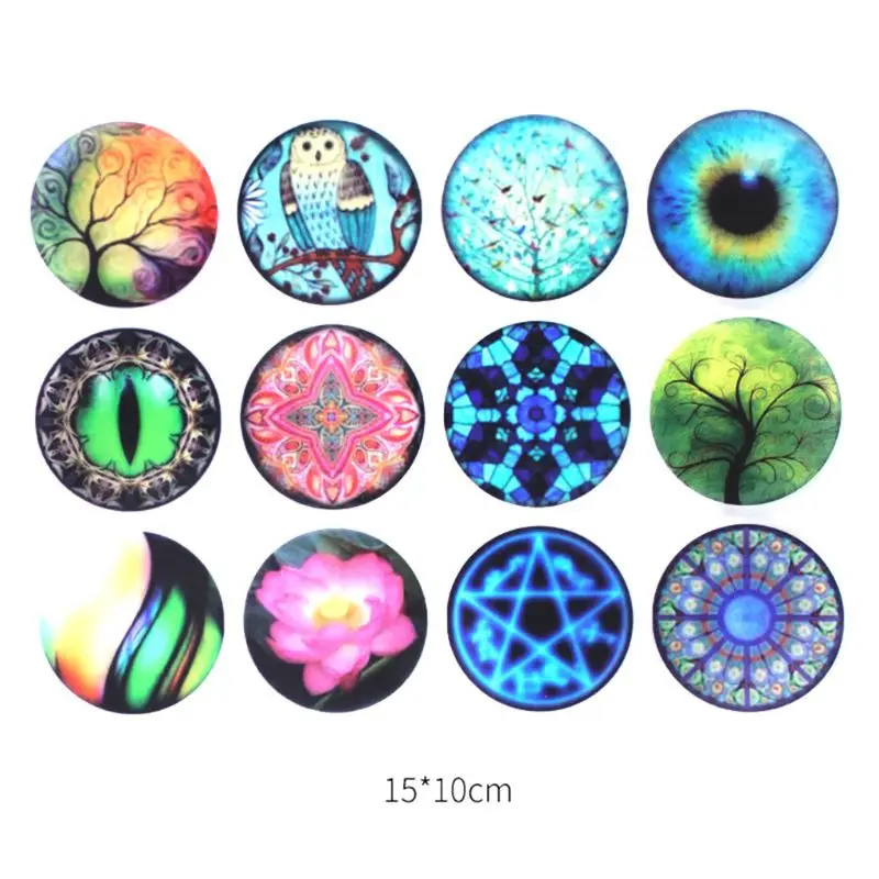 

K3ND Epoxy Resin DIY Filling Material Sticker UV Crystal Silicone Molds Making Creative New Stickers