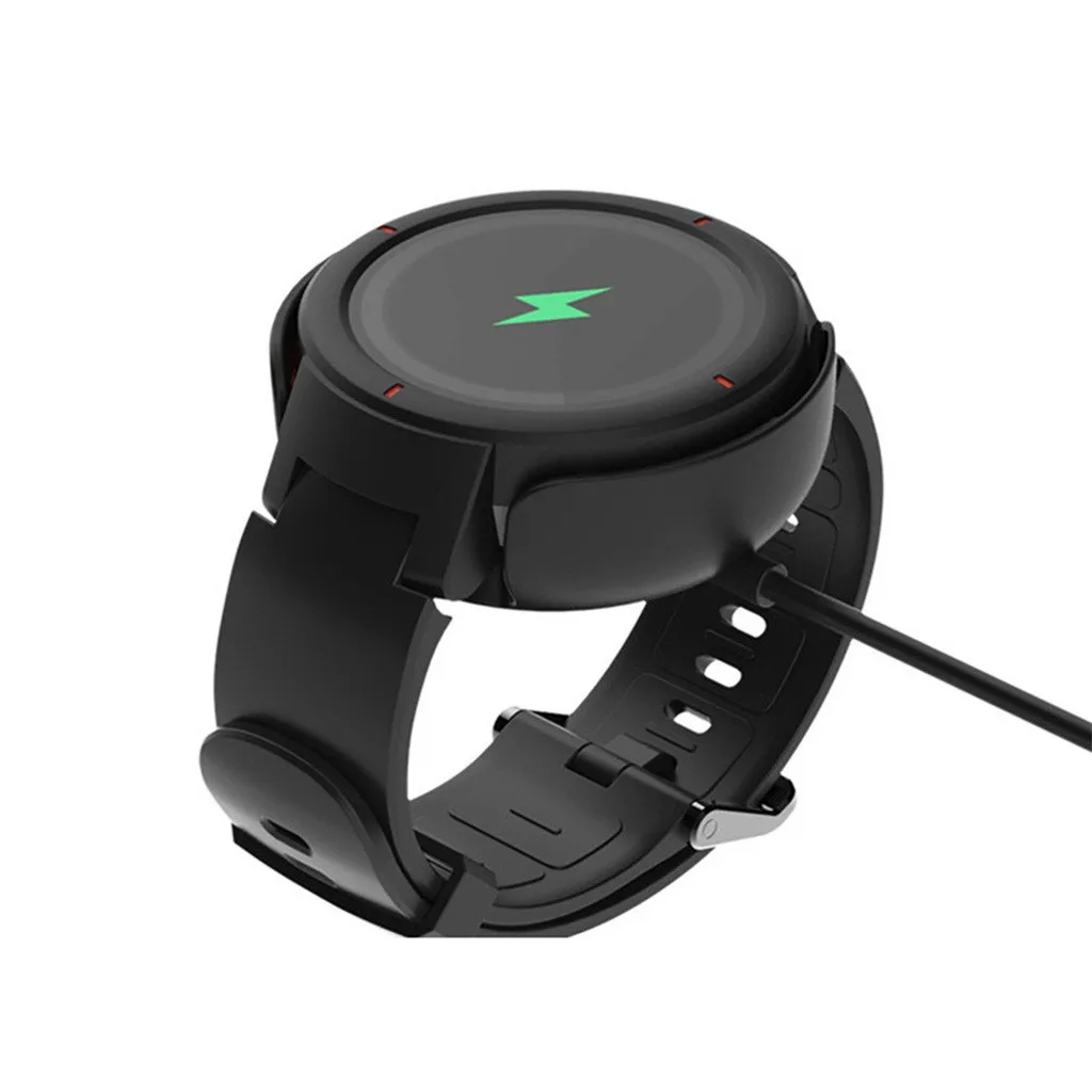 

Portable Quick Charging band Accessories for Xiaomi Huami Amazfit Verge Youth Watch A1808 USB Charger Charging Cable Dock
