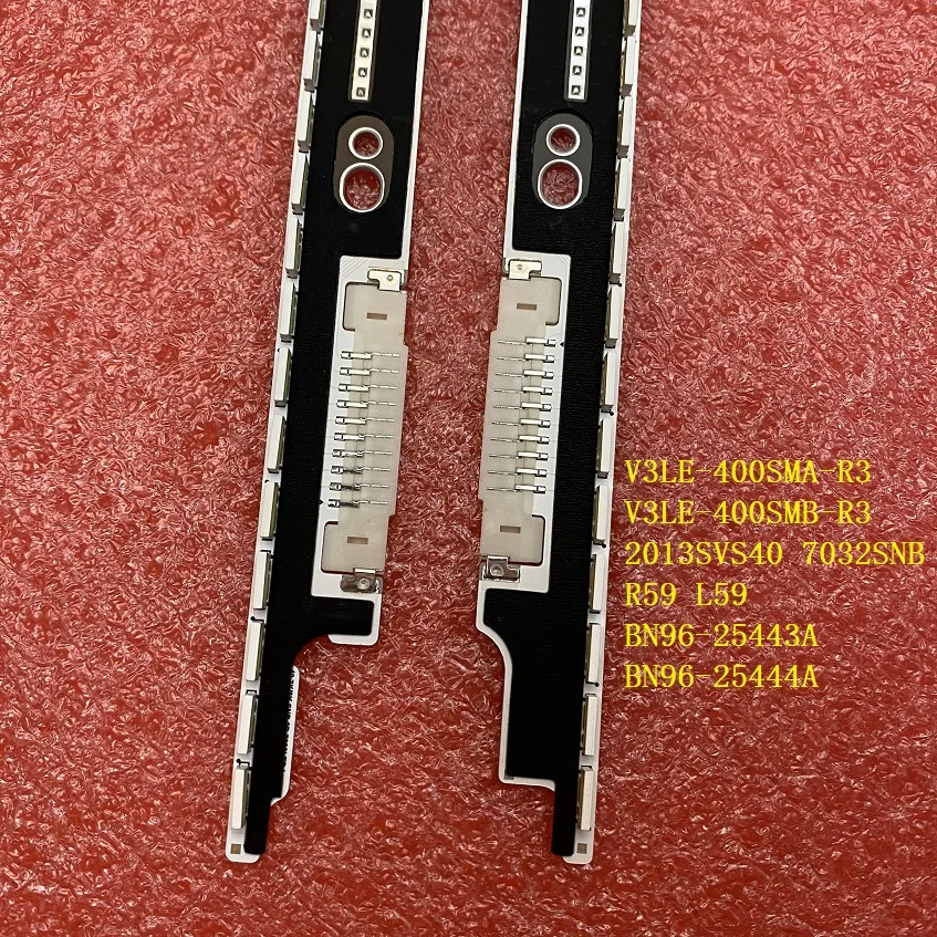 2 шт. светодиодная подсветка полосы для Samsung UE40F8000AT UE40F7000 UE40F8000 UE40F7000ST BN96-25444A 25443A