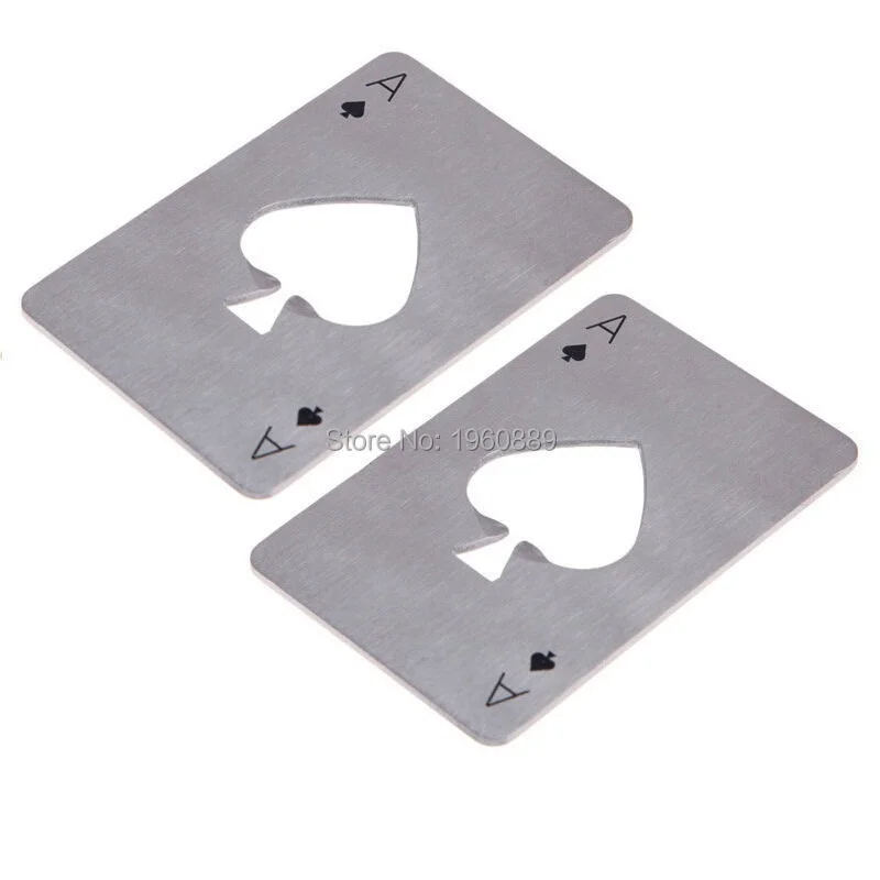 1 шт. покерная форма открывалка игральных карт туз пик Барные инструменты