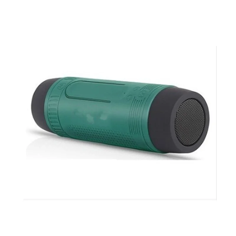 Column Bluetooth Speaker Fm Radio Waterproof Portable Sound Box Outdoor Boombox Mini Wireless Bicycle Speaker+Mounting | Электроника