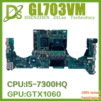 gl703vm dabknmb1aa0 motherboard is for asus gl703vm laptop motherboard with i5 7300hq gtx1060 6g n17e g1 a1 100 orginal