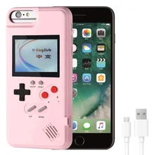 Playable Game Console Case for iPhone 12 11 Pro Max X XS XR 6 7 8 6S Plus SE Mini for iPhone Video Retro Game Phone Cover Funda