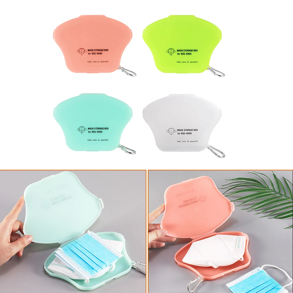 Переносная маска держатель для маски лица с крючком|Коробки и ящики хранения| |